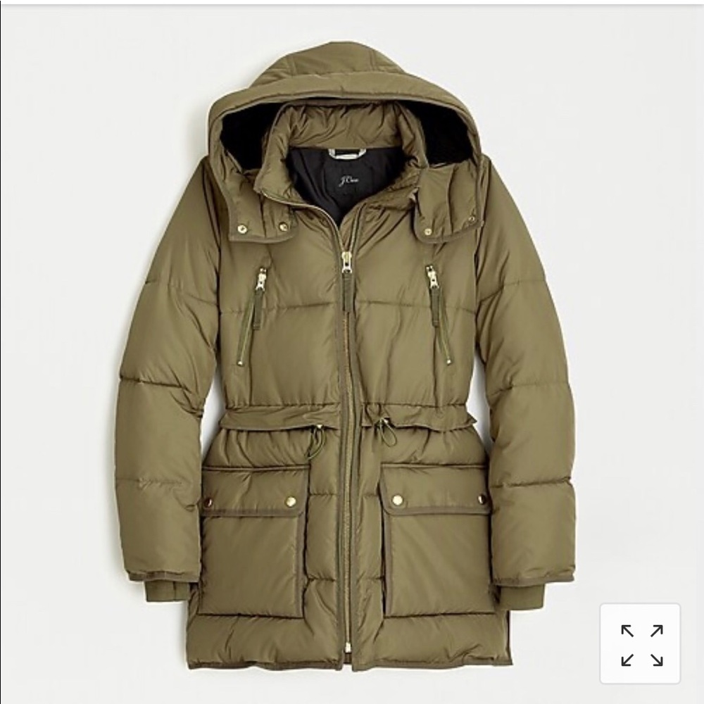 J Crew Puffer Jacket with Primaloft (NWT!!)